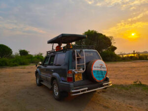 Renting a 4x4 Rental Car for Congo's Terrain: Best 4x4 Cars to Rent in Congo(DRC) - toyota-landcruiser-tx-with-rooftop-self-drive-congo-car-rental